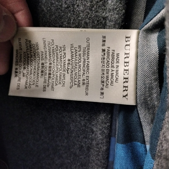 Burberry Wool Peacoat - Picture 6 of 11